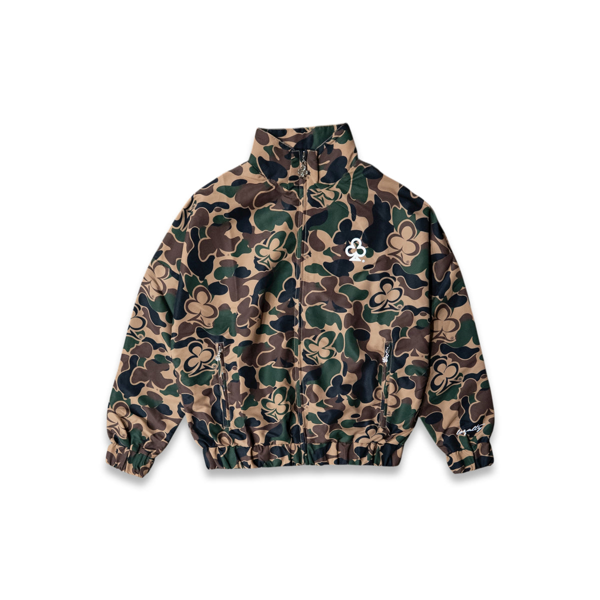 CLUB LOGO NYLON JACKET (CAMO) – The Loyalty Club