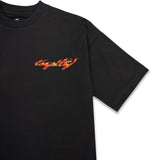 LOYALTY CLUB FLAME LOGO CLASSIC TEE (BLACK)