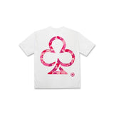 LOYALTY CLUB PINK CAMO LOGO CLASSIC TEE (WHITE)