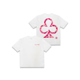 LOYALTY CLUB PINK CAMO LOGO CLASSIC TEE (WHITE)