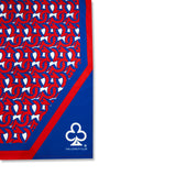 SILK SCARF (RED, WHITE, & BLUE)