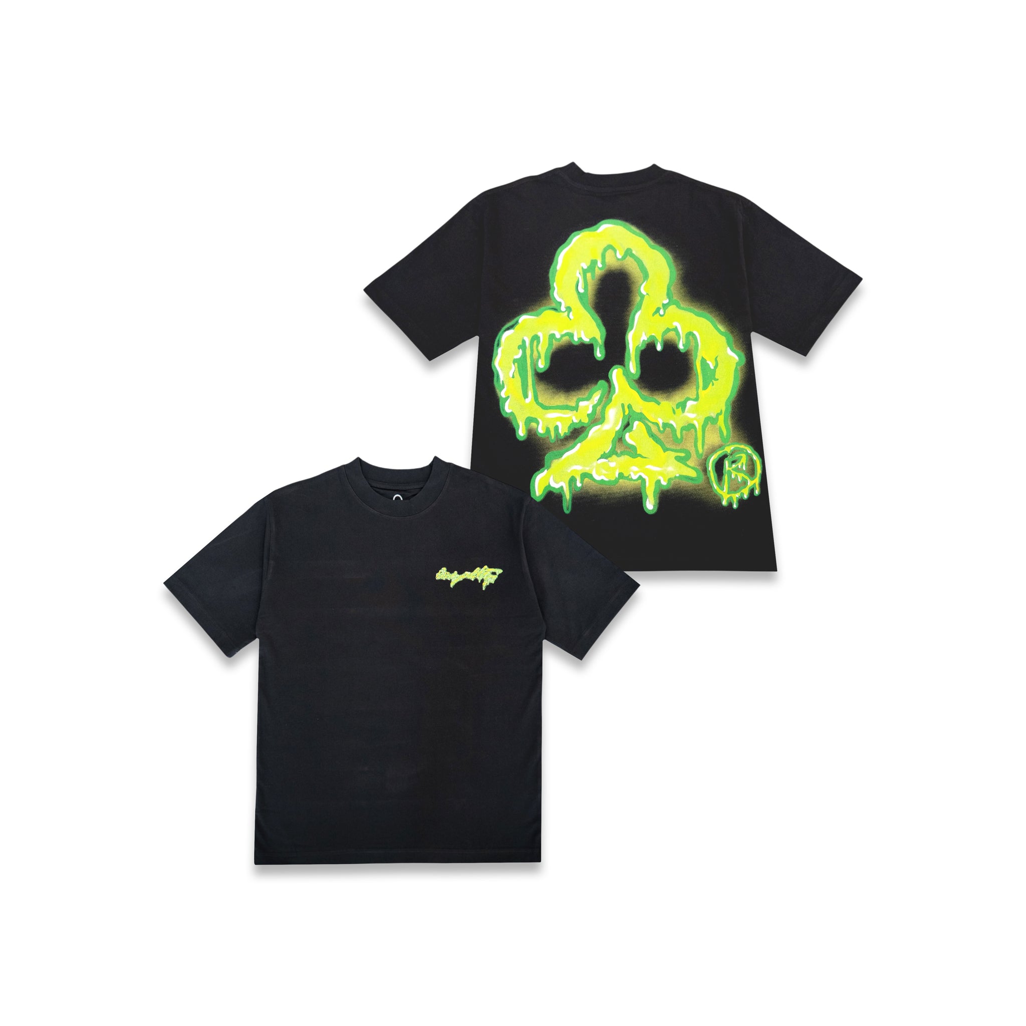 LOYALTY CLUB SLIME LOGO CLASSIC TEE (BLACK) – The Loyalty Club