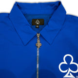 NYLON HALF ZIP SHIRT (BLUE)