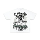 R.I.P. FRANKIE BEVERLY TEE (WHITE)