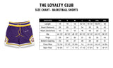 LOYALTY BASKETBALL SHORTS (PURPLE)