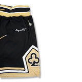 LOYALTY BASKETBALL SHORTS (BLACK/GOLD)