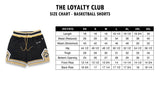 LOYALTY BASKETBALL SHORTS (BLACK/GOLD)