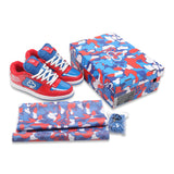 "GOD BLESS THE LOYALTY CLUB" SK8 (RED, WHITE, BLUE)