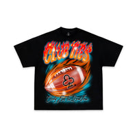 CLUB TIES FOOTBALL TEE (BLACK)