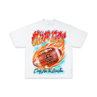 CLUB TIES FOOTBALL TEE (WHITE)