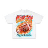 CLUB TIES FOOTBALL TEE (WHITE)