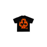 CLUB TIES FOOTBALL KIDS TEE (BLACK)