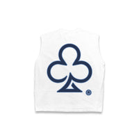 LOYALTY CLUB CUT OFF TEE (WHITE)