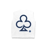 LOYALTY CLUB CUT OFF TEE (WHITE)