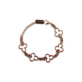 CLUB LOGO BRACELET (ROSE GOLD)