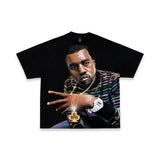 (PRE-ORDER) - LATE REGISTRATION KANYE TEE (BLACK)