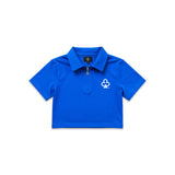 CLUB LOGO WOMEN'S HALF ZIP (BLUE)