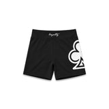 CLUB LOGO WOMEN'S SHORTS (BLACK)