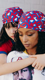 SILK SCARF (RED, WHITE, & BLUE)