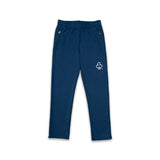 CLUB LOGO OPEN HEM SWEATPANTS (NAVY)