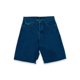 CLUB LOGO DENIM SHORTS (DARK BLUE)
