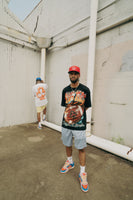 CLUB TIES FOOTBALL TEE (BLACK)