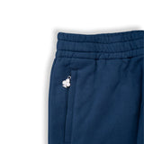 CLUB LOGO OPEN HEM SWEATPANTS (NAVY)
