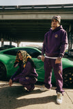 CLUB LOGO HOODIE (PURPLE)