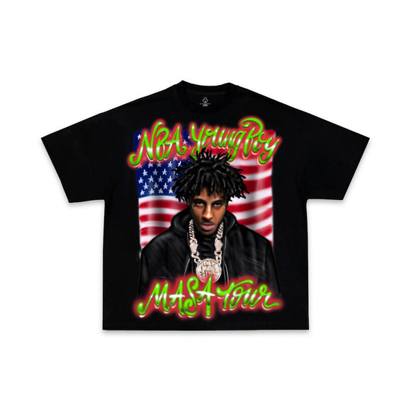 YB MASA TOUR TEE (BLACK)