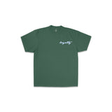 LOYALTY CLASSIC TEE (GREEN/LIGHT BLUE)