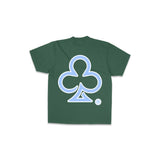 LOYALTY CLASSIC TEE (GREEN/LIGHT BLUE)