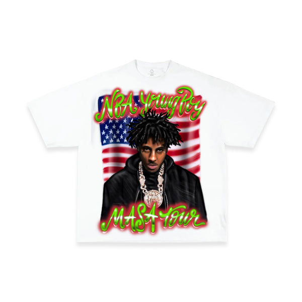 YB MASA TOUR TEE (WHITE)