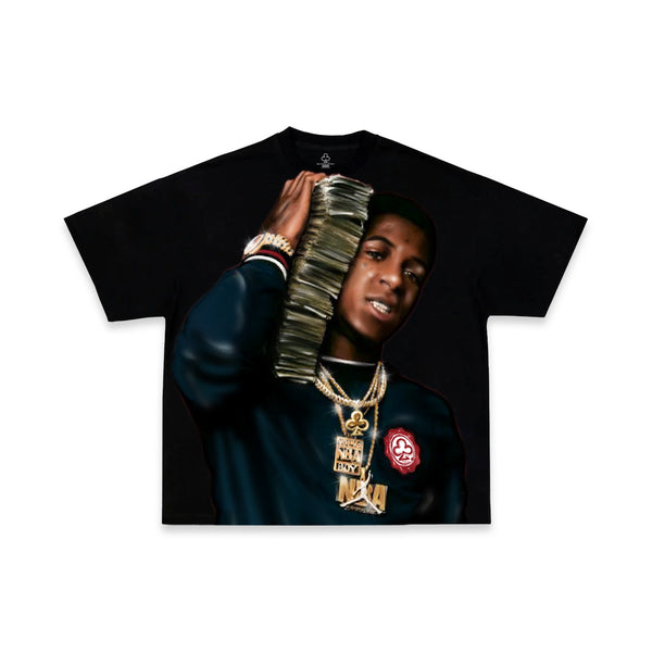 YOUNGBOY MONEY TEE (BLACK)