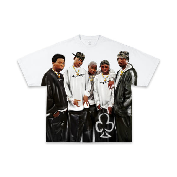 CLUB TIES MILLIONAIRES TEE (WHITE)