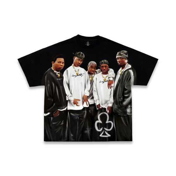 CLUB TIES MILLIONAIRES TEE (BLACK)