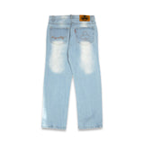 504 "EVERYDAY" LIGHT WASH DENIM JEANS