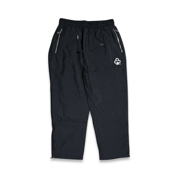 CLUB LOGO NYLON PANTS (BLACK)