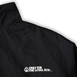 CLUB LOGO NYLON JACKET (BLACK)