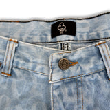 CLUB LOGO MONOGRAM SHORTS (LIGHT BLUE)