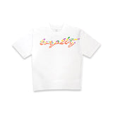 MARDI GRAS KING CAKE TEE (WHITE)