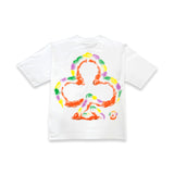 MARDI GRAS KING CAKE TEE (WHITE)