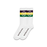 MARDI GRAS SOCKS (BOTH PAIRS)