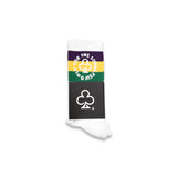 OFTLF LOGO SOCKS (MARDI GRAS)