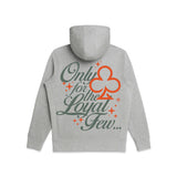 ONLY FOR THE LOYAL FEW SCRIPT HOODIE (GREEN/ORANGE)