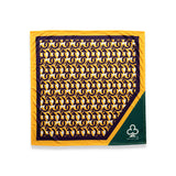 MARDI GRAS SILK SCARF (PURPLE)