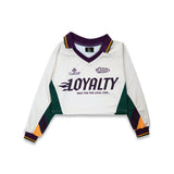 MARDI GRAS WOMEN'S CROPPED JERSEY