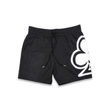 CLUB LOGO NYLON SHORTS (BLACK)