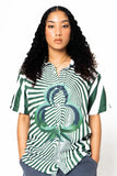 TWISTED S/S SHIRT (GREEN)