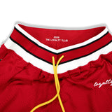 LOYALTY BASKETBALL SHORTS (RED)