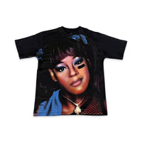 TLC LEFT-EYE TEE (BLACK)